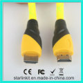 High Speed HDMI Cable 1.4V 3D 4k Gold Plated Yellow
